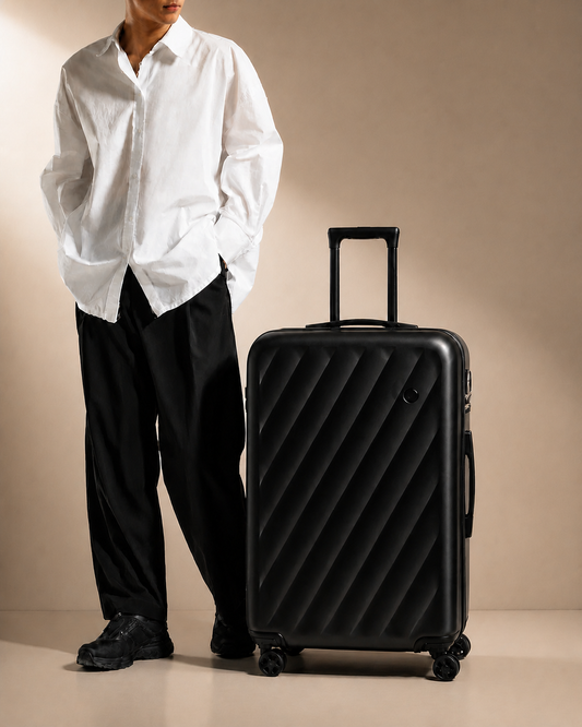 Sandsend Large Capacity Cabin Suitcase lifestyle view