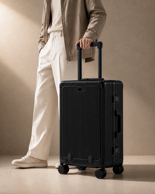 Sennen Aluminium Frame Cabin Suitcase - 20/24 Inch — view 2