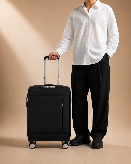Walberswick Soft Shell Cabin Suitcase - 18/20 Inch