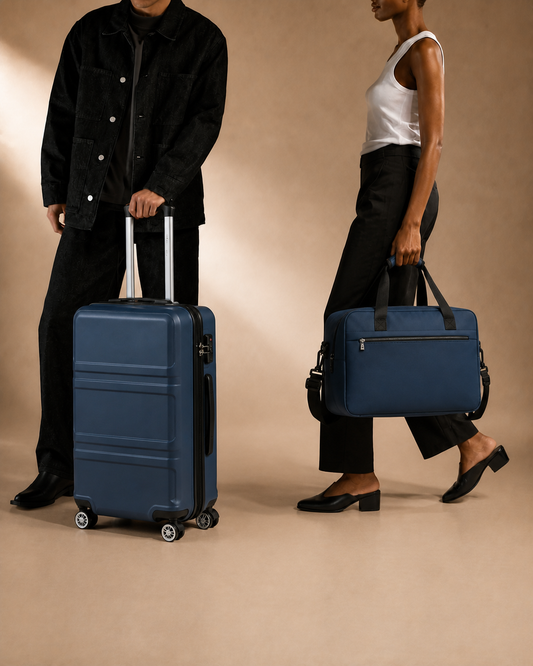 Cromarty 2 Piece Suitcase and Travel Bag Set