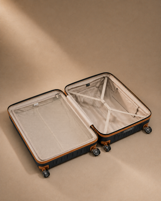 Seaton Hard Shell Cabin Suitcase - 20/24/28 Inch — view 2