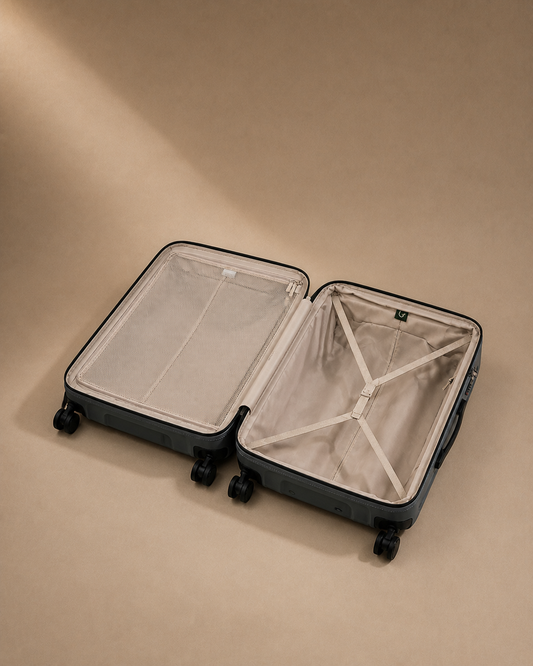 Dittisham Hard Shell Cabin Suitcase - 20/24/26 Inch — view 2