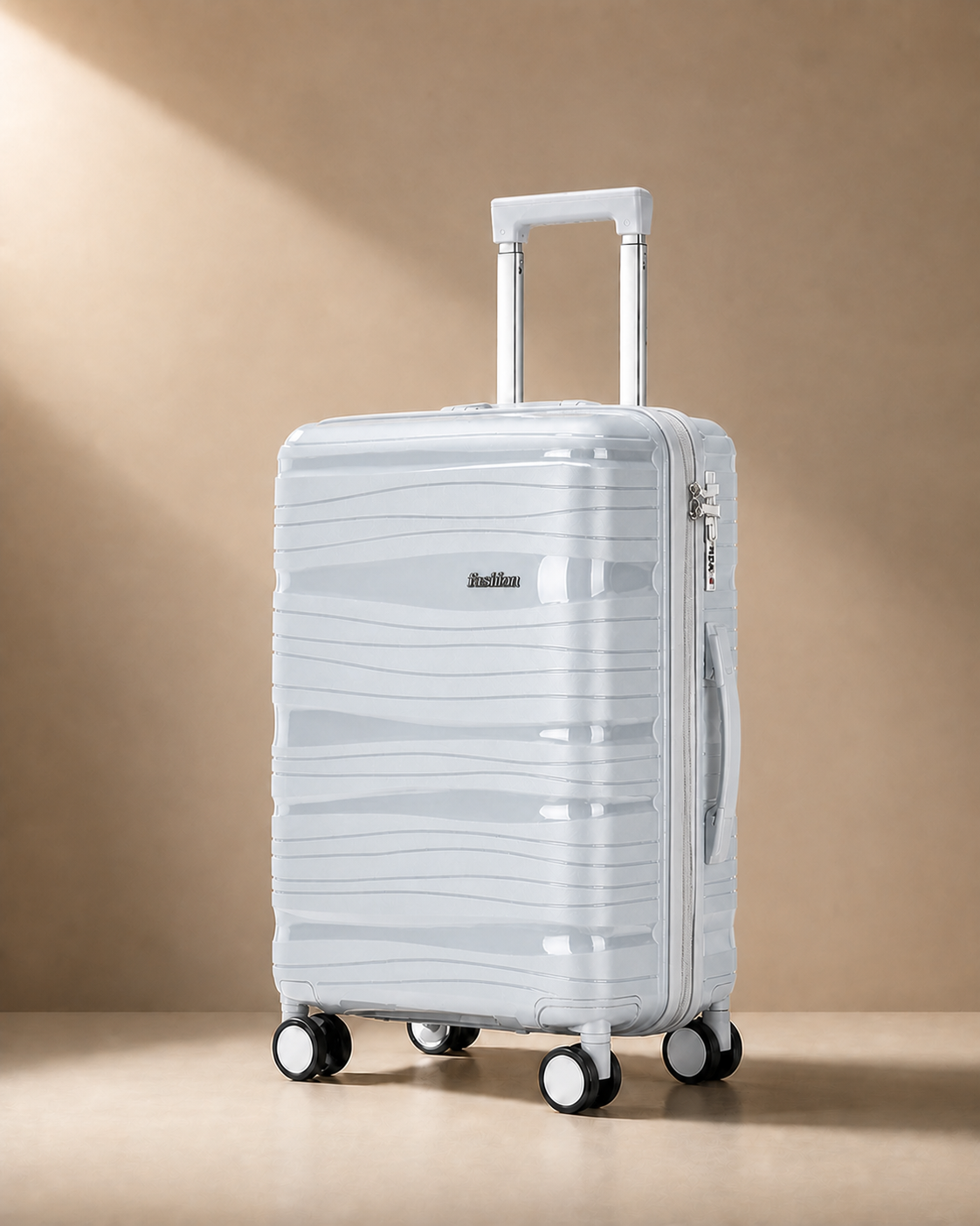 Mullion Cabin Suitcase - 20/24/28 Inch in White