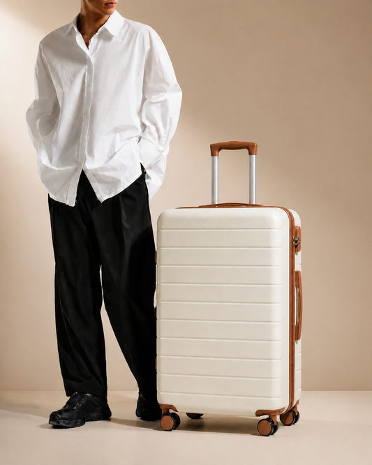 Southwold Scratch-Resistant Travel Suitcase, 28 Inch - lifestyle view