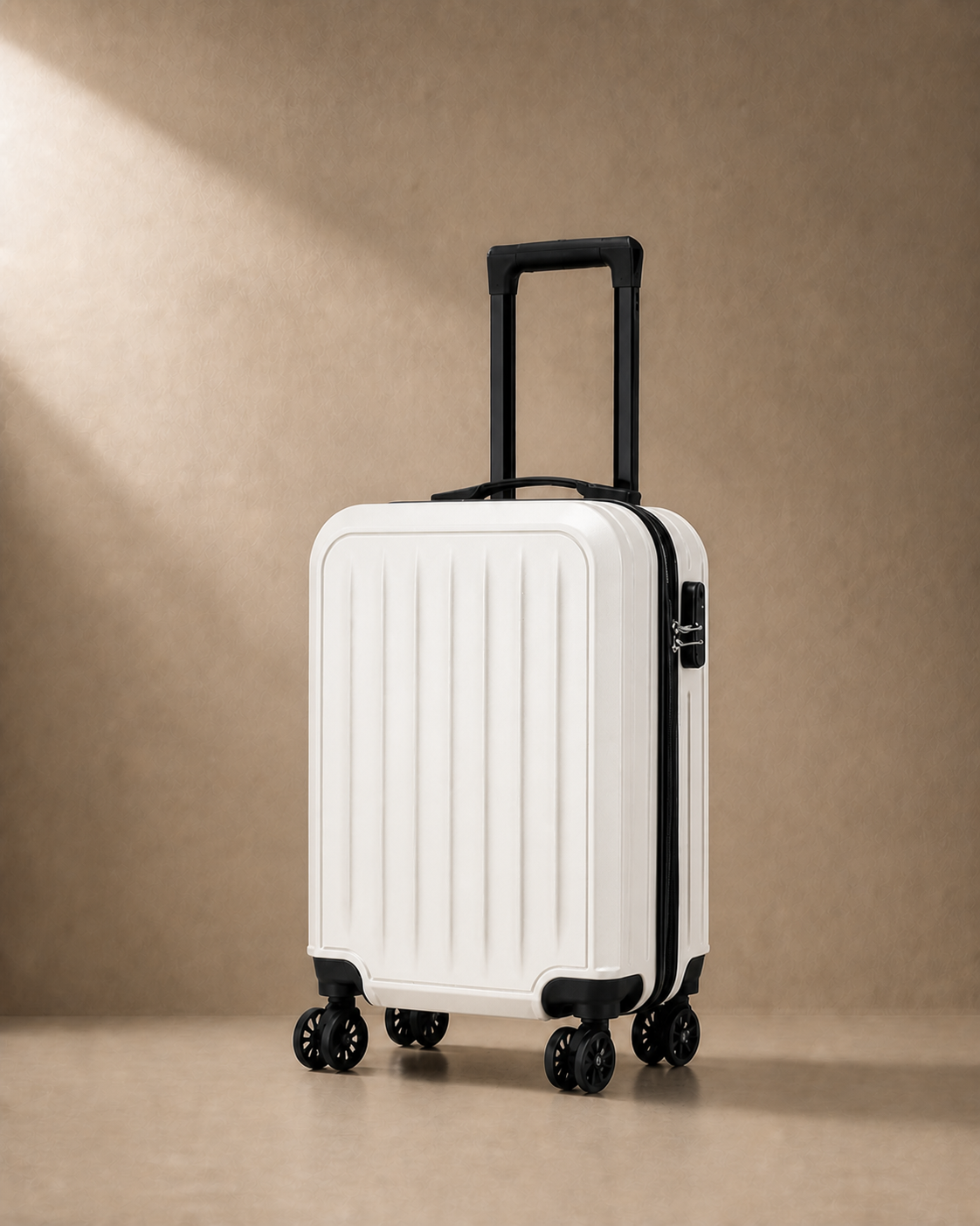 Kimmeridge Kids Cabin Suitcase - 20 Inch in White