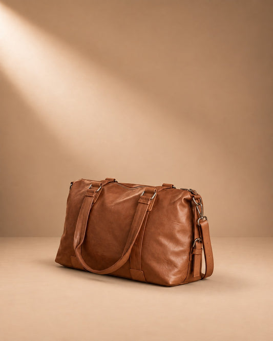Masham Leather Weekend Holdall - view 2