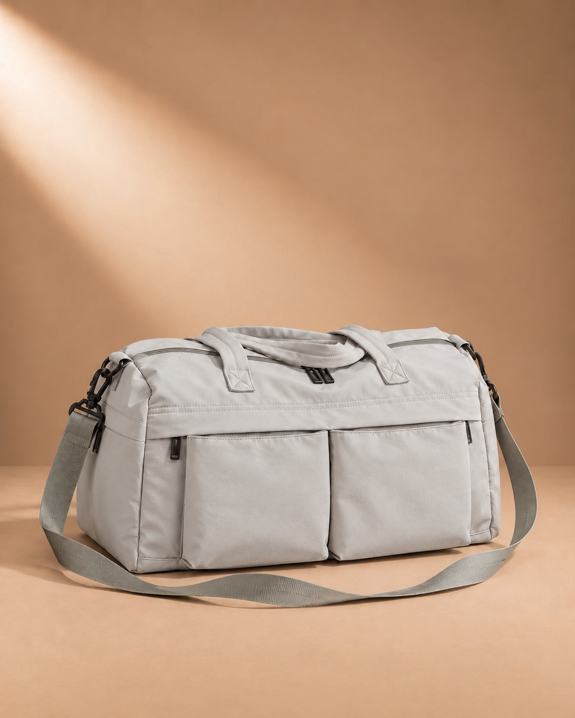 Askrigg Foldable Twin Pocket Travel Bag - grey