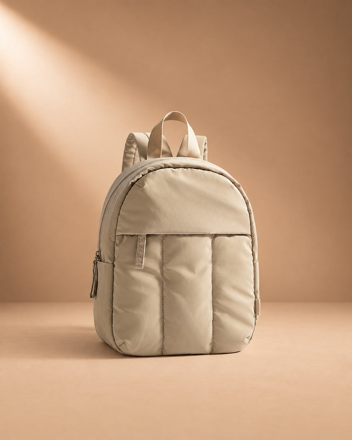 Blencathra Quilted Mini Travel Backpack - khaki