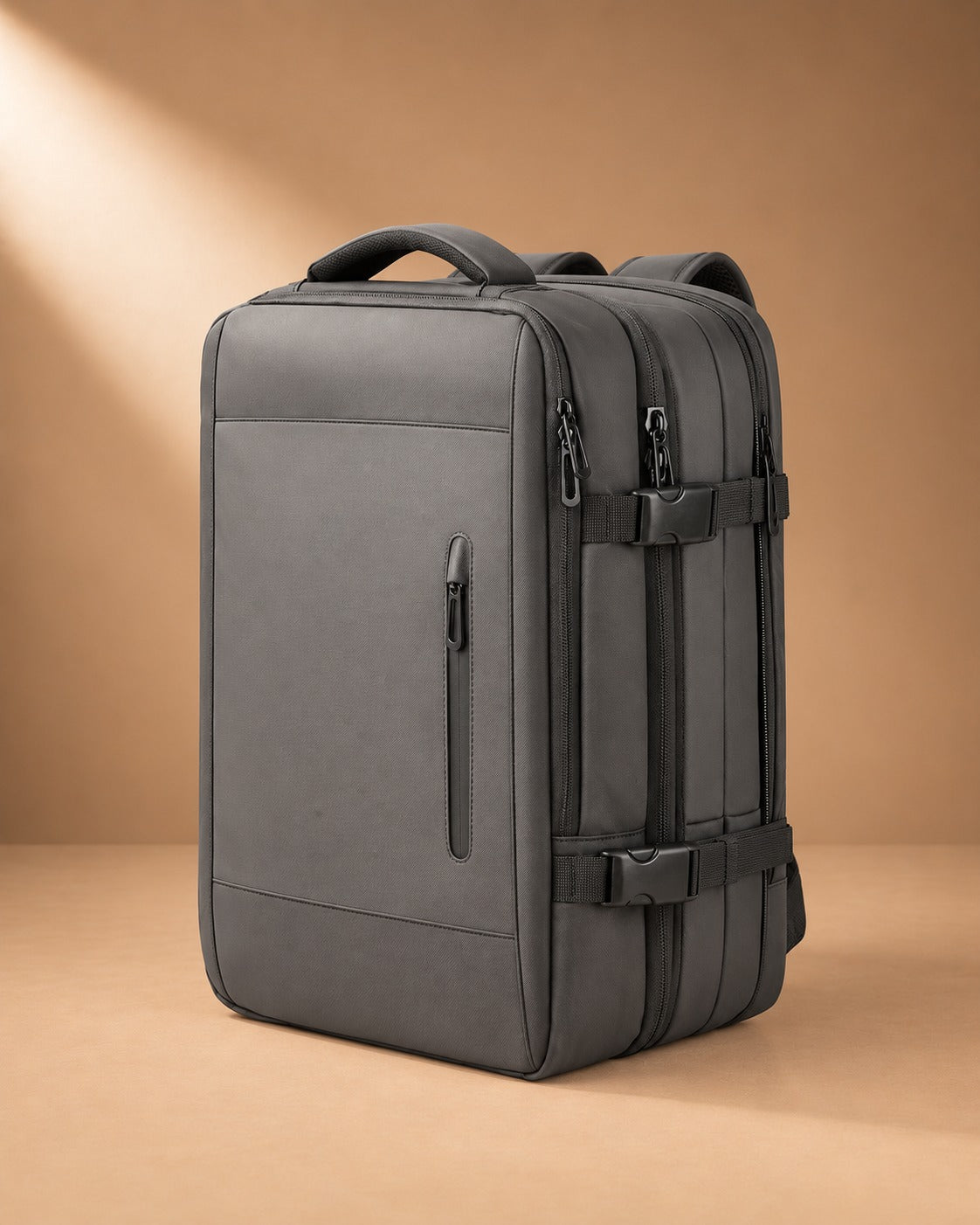 Crummock Expandable Cabin Travel Backpack - Grey