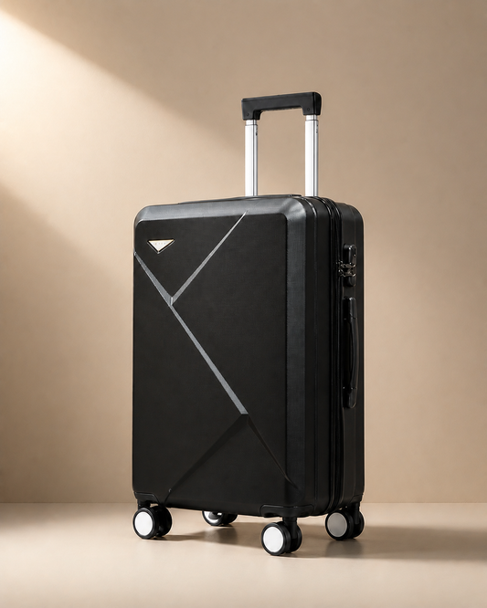 Beadnell Lightweight Cabin Suitcase - 20/24/28 Inch in Black