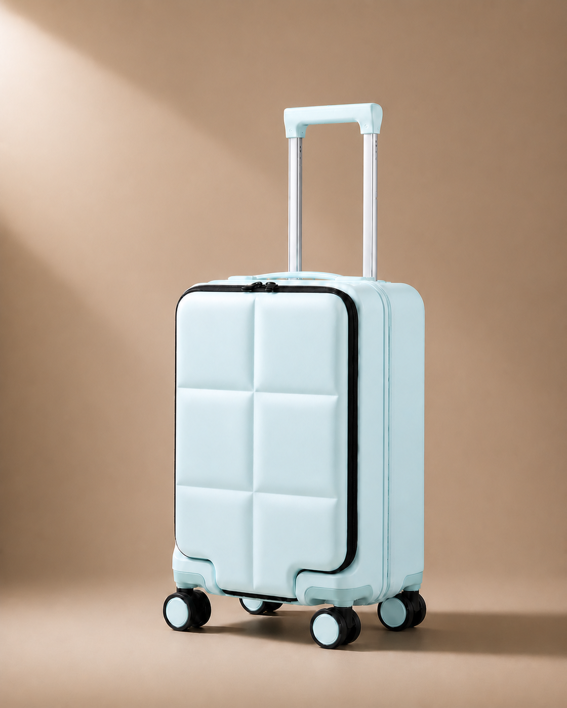 Seahouses 14 Inch Travel Makeup Case in Blue