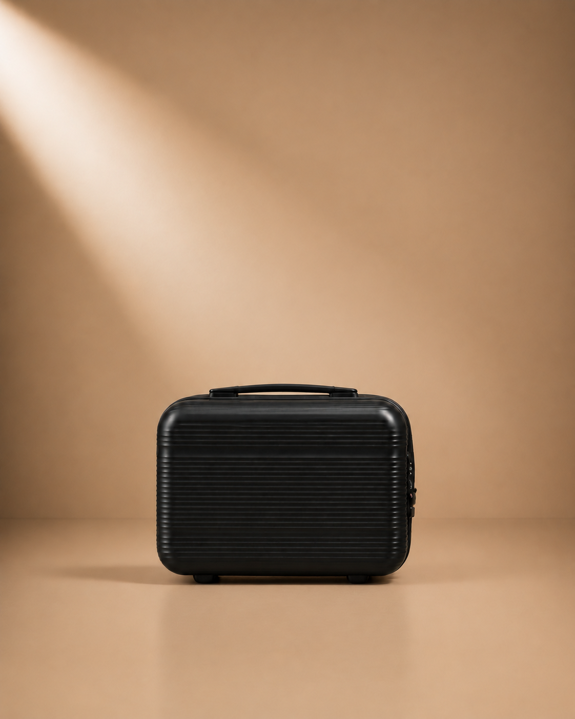 Trebah Travel Makeup Case with Vanity Case - Black 13 Inch