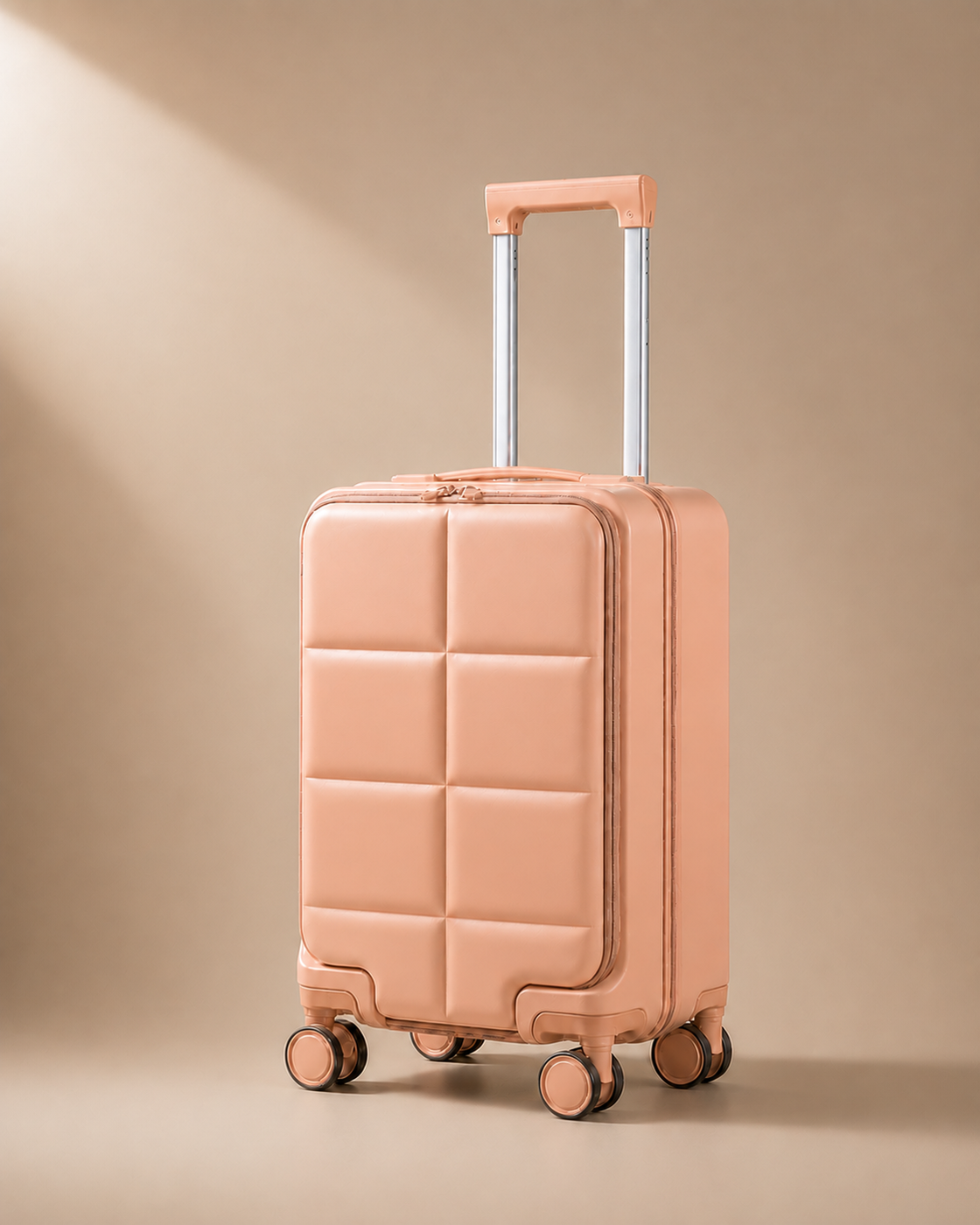 Seahouses 14 Inch Travel Makeup Case in Pink