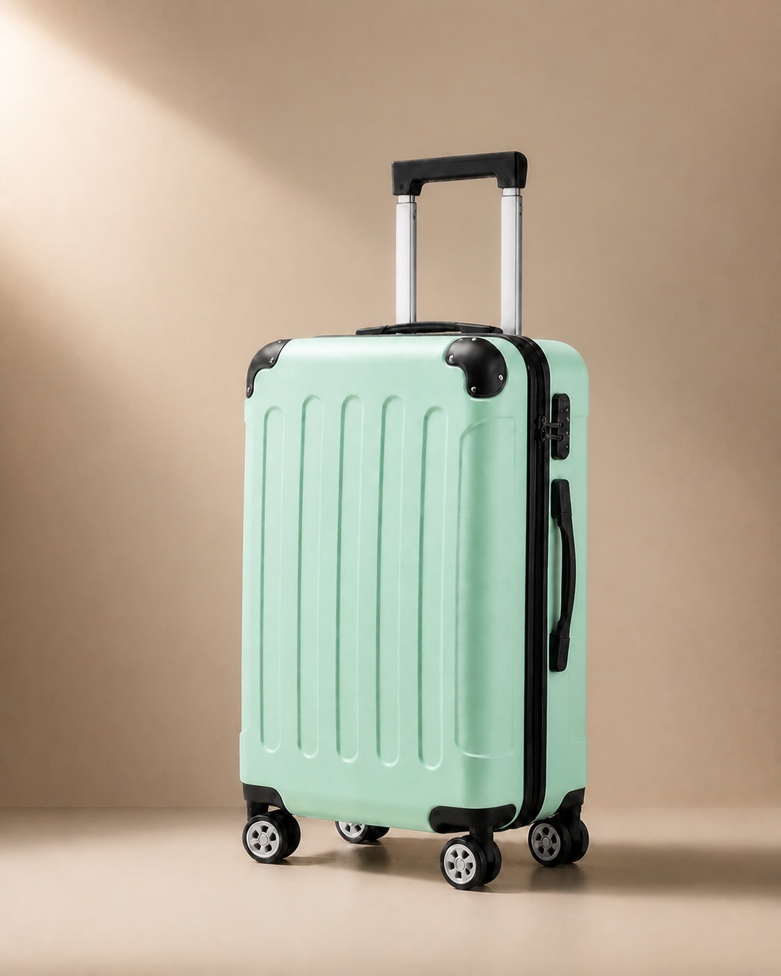 Grasmere Large Capacity Cabin Suitcase in Green
