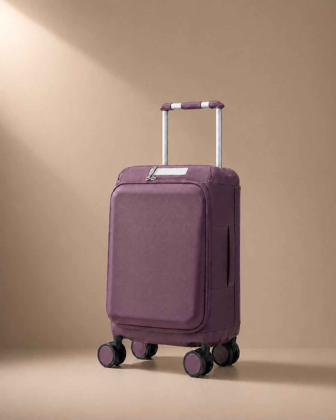 Woolacombe Front-Opening Cabin Suitcase - 20/24/29 Inch in Purple