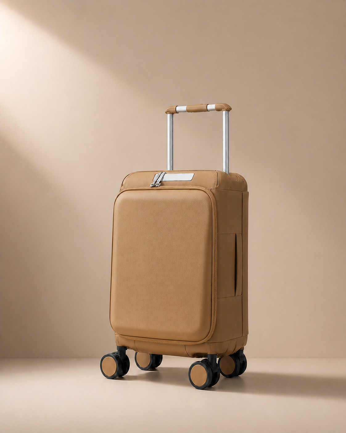 Woolacombe Front-Opening Cabin Suitcase - 20/24/29 Inch in Brown