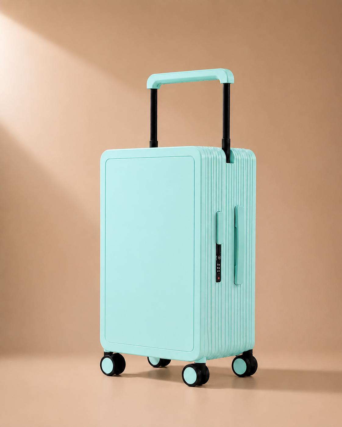 Lyme Hard Shell Cabin Suitcase - 20/25 Inch in green