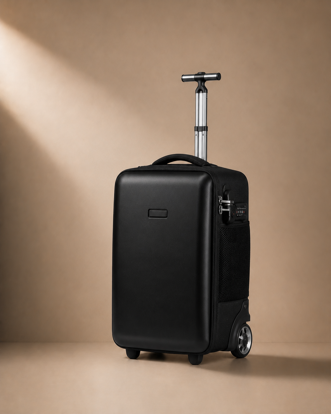 Poldhu Cabin Suitcase - 20 Inch in Black