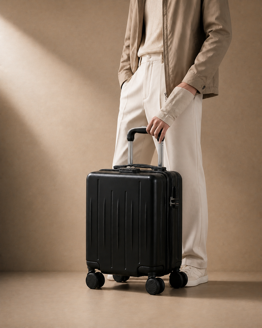 Craster Leather 14 Inch Travel Makeup Case — view 2