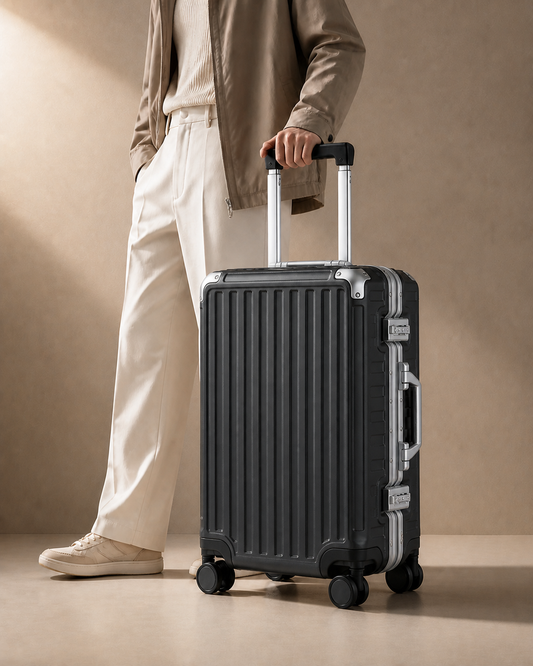 Embleton Lightweight Aluminium Frame Cabin Suitcase - 20 Inch