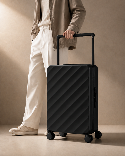 Thurlestone Hard Shell Aluminium Frame Cabin Suitcase - 20/24/28 Inch