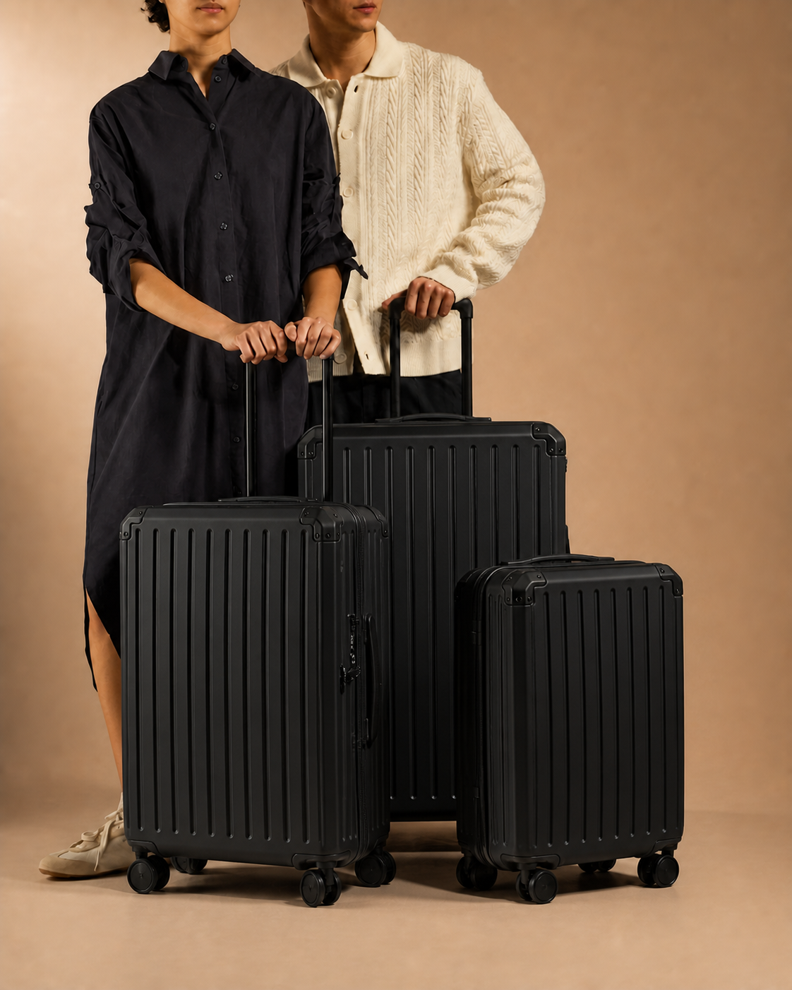Tresaith 4 Piece Hard Shell Suitcase Set - 14/20/24/28 Inch — view 3