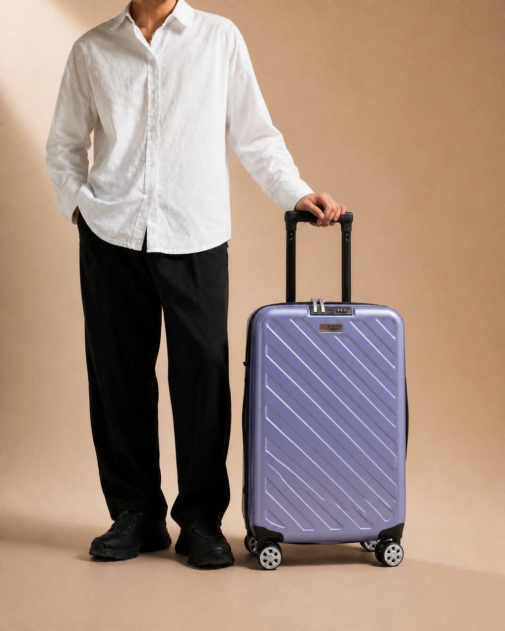 Polruan Foldable Cabin Suitcase - 20/24/28 Inch