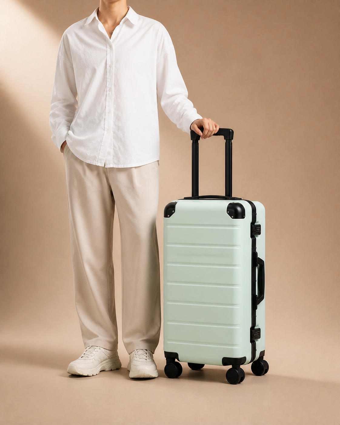 Runswick Large Capacity Cabin Suitcase - 20-28 Inch