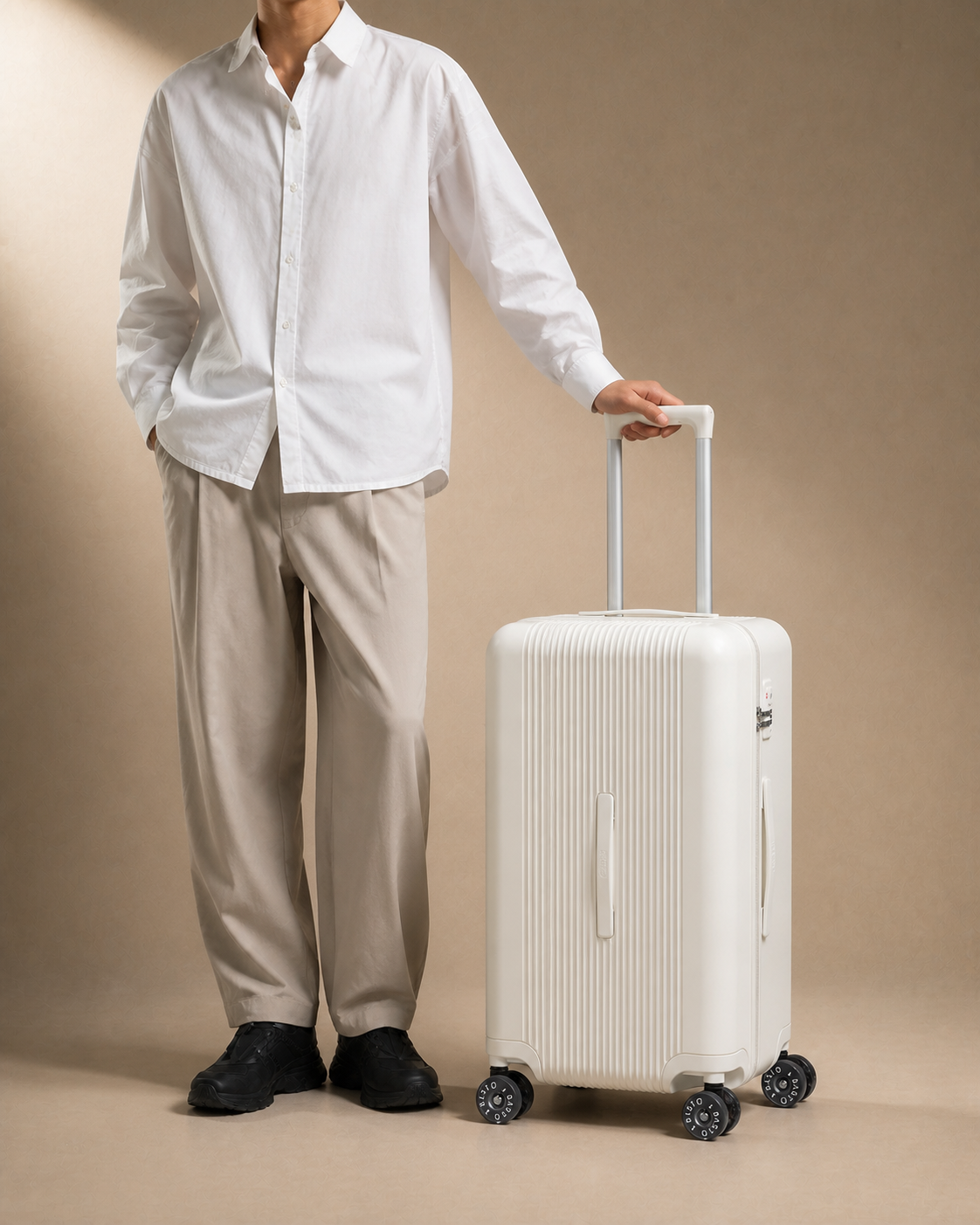 Salcombe Hard Shell Cabin Suitcase - 20/24/26/28 Inch