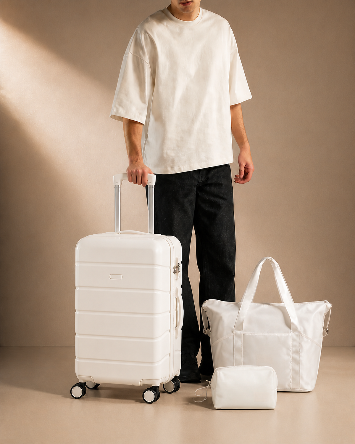 Cabin Suitcase Set Branscombe Hard Shell - 20/21 Inch — view 2