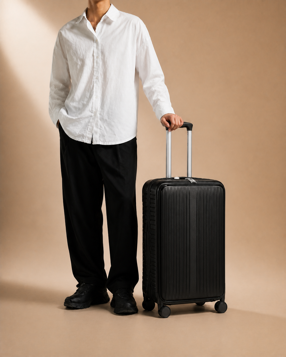 Keswick Large Capacity Expandable Cabin Suitcase - 20-30 Inch — view 2