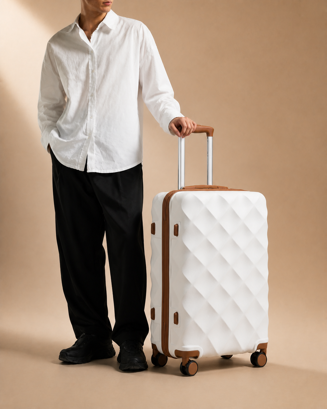Ludlow Large Capacity Hard Shell Suitcase - 32 Inch