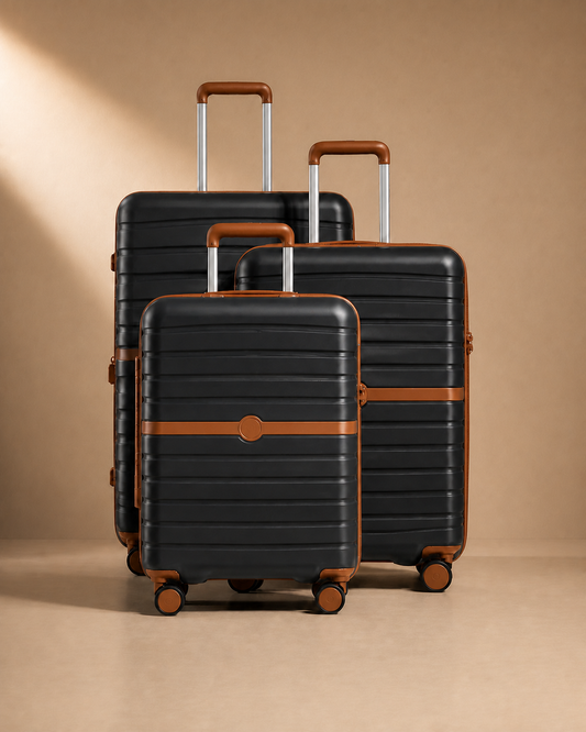 Morar Lightweight 3 Piece Hard Shell Suitcase Set - 20/24/28 Inch — view 2