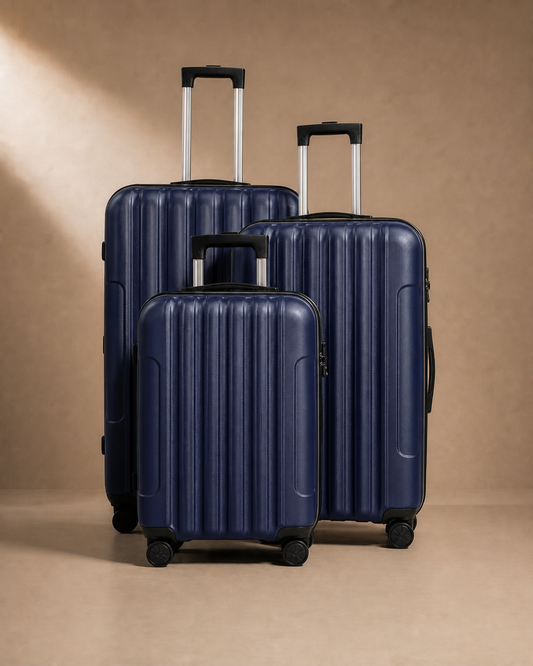 Mallaig Lightweight 3 Piece Hard Shell Suitcase Set - 20/24/28 Inch — view 2