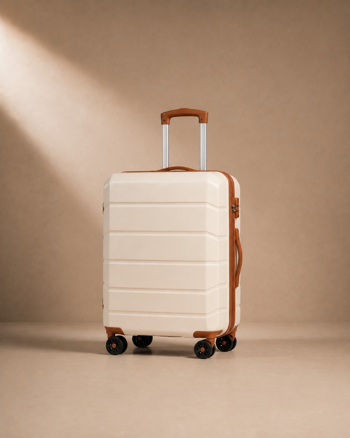 Painswick 5 Piece Hard Shell Suitcase Set with Travel Bag — view 3
