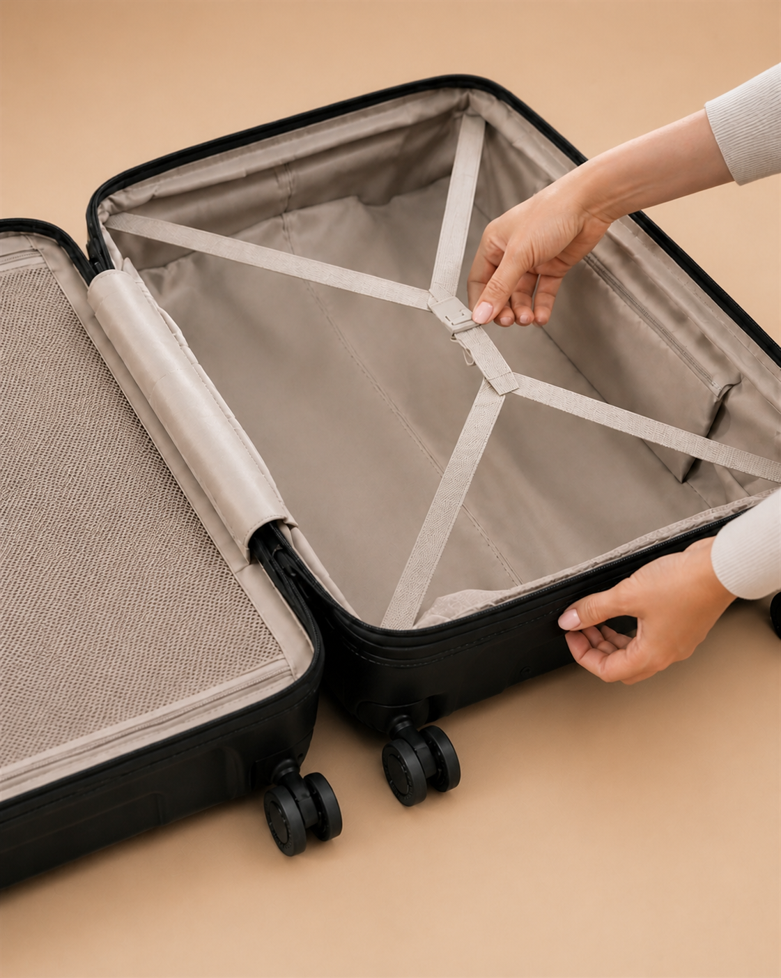 Itchenor Lightweight Hard Shell Suitcase - 20/24/28 Inch — view 3