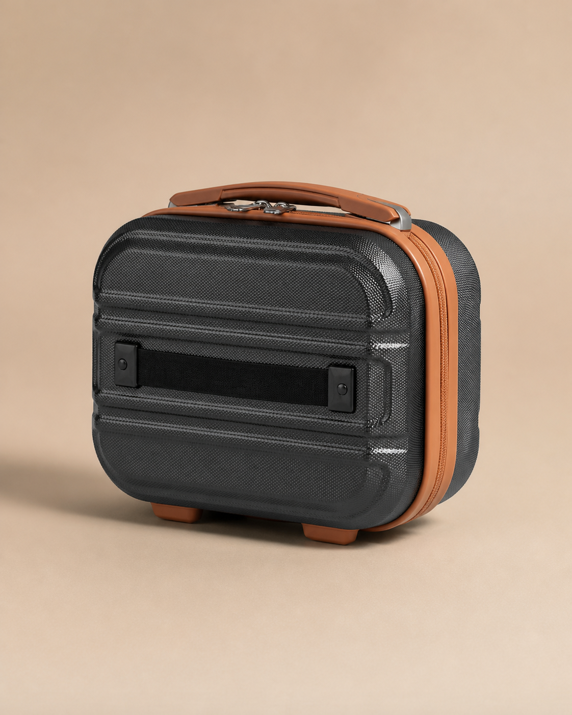 Porthchapel Large Capacity Hard Shell Travel Makeup Case — view 3