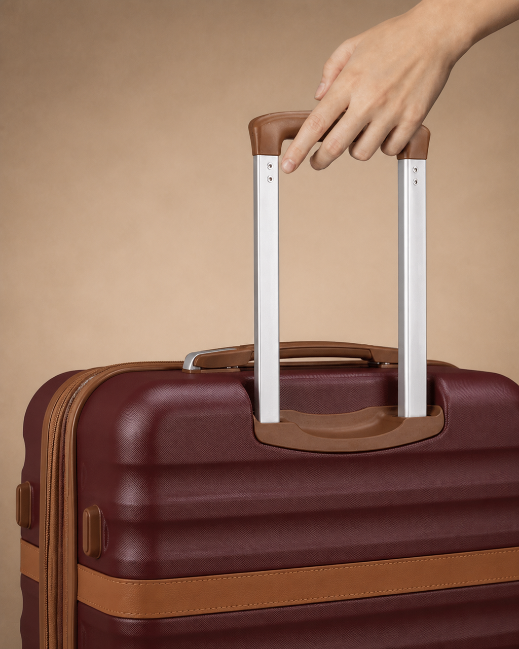 Laugharne 3 Piece Hard Shell Suitcase Set - 20/24/28 Inch — view 4