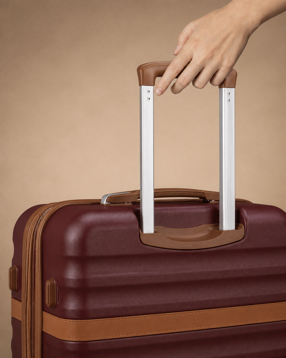 Laugharne 3 Piece Hard Shell Suitcase Set - 20/24/28 Inch — view 4