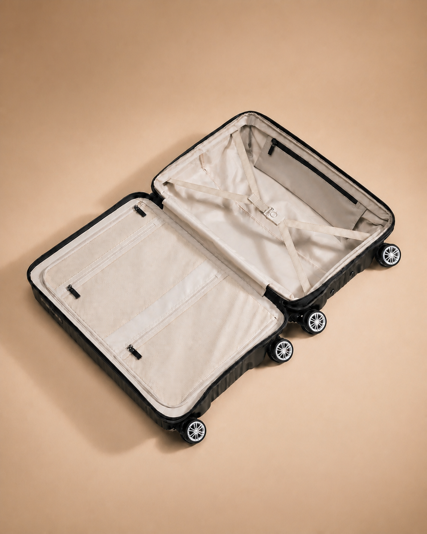 Ullapool Scratch-Resistant 3 Piece Hard Shell Suitcase Set - 19/24/28 Inch — view 2