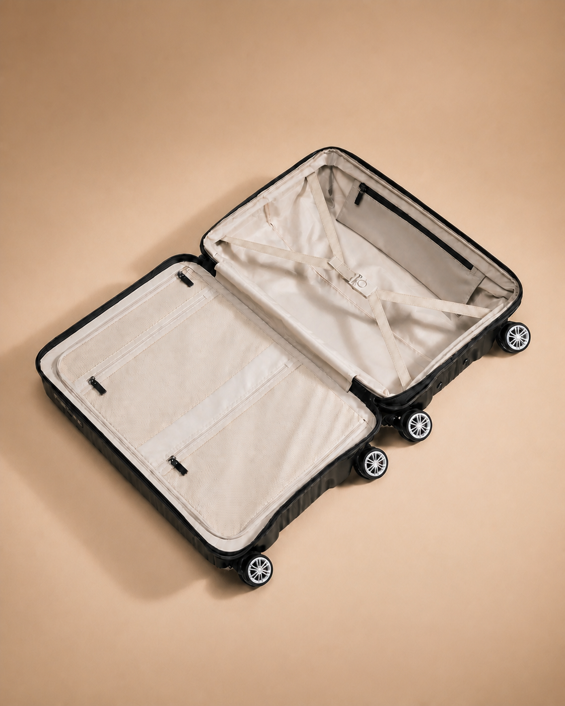 Ullapool Scratch-Resistant 3 Piece Hard Shell Suitcase Set - 19/24/28 Inch — view 2