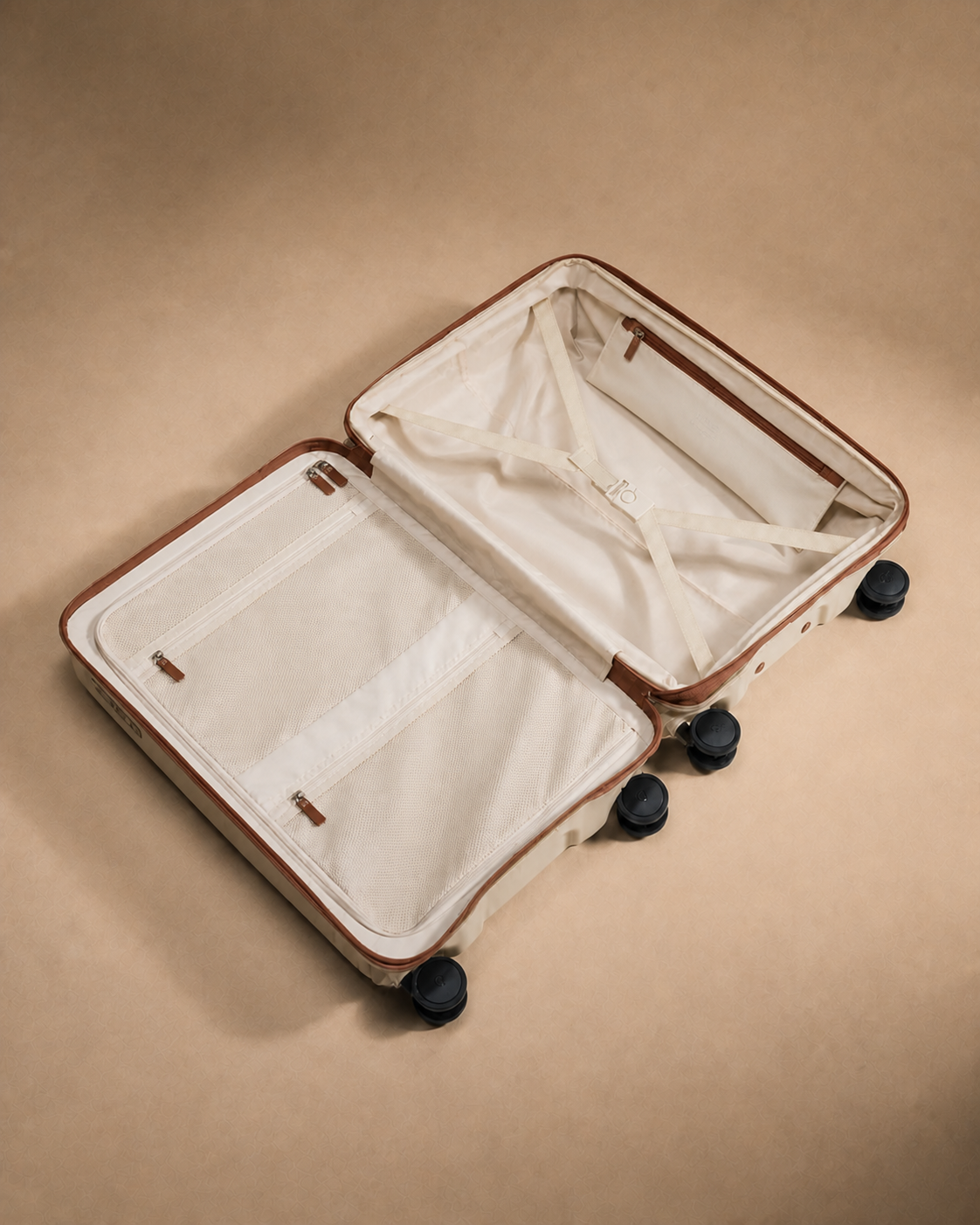 Criccieth 3 Piece Hard Shell Suitcase Set with Travel Bag — view 2