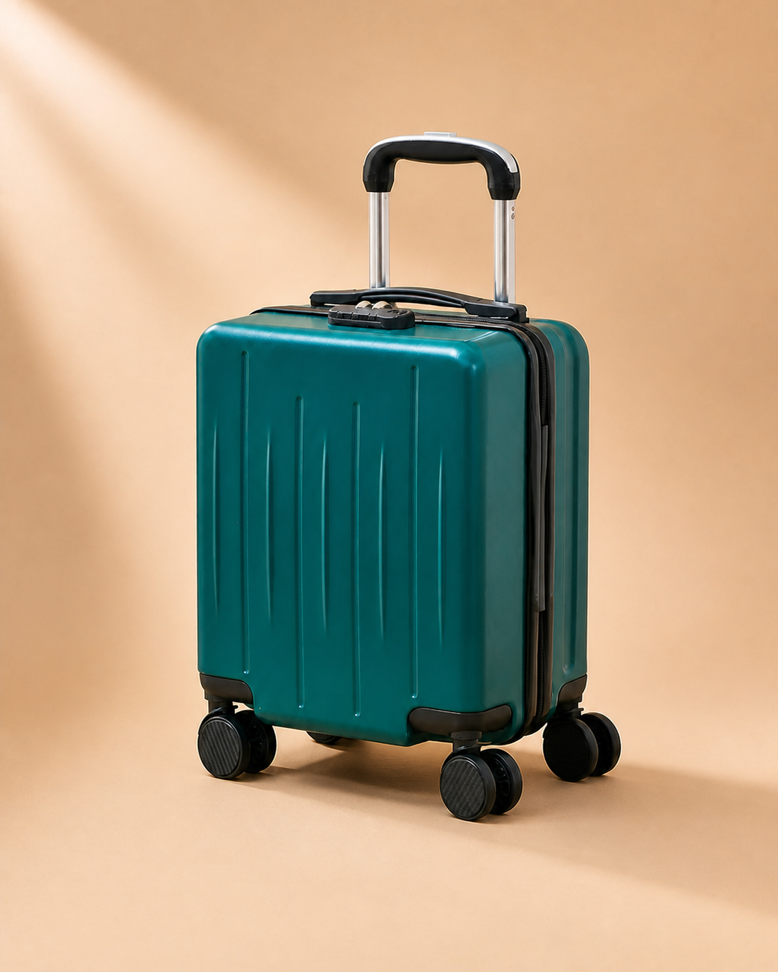 Fowey 14 Inch Hard Shell Travel Makeup Case — view 3