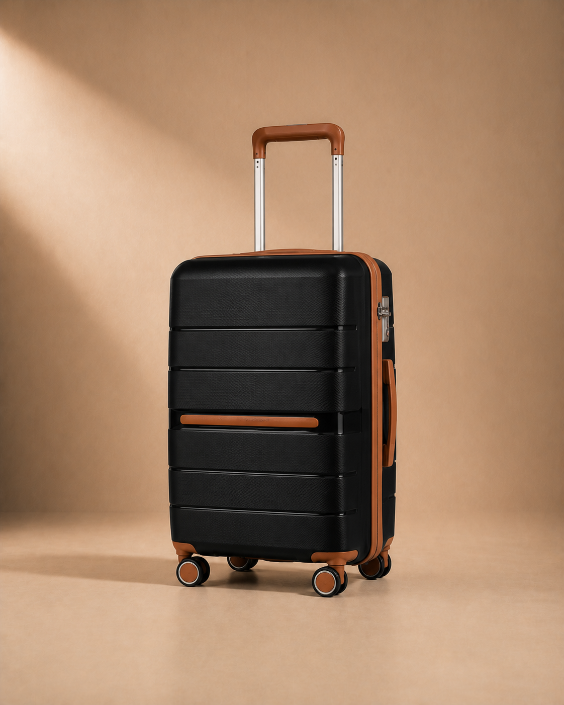 Bibury 2 Piece Hard Shell Suitcase Set with Travel Bag — view 4
