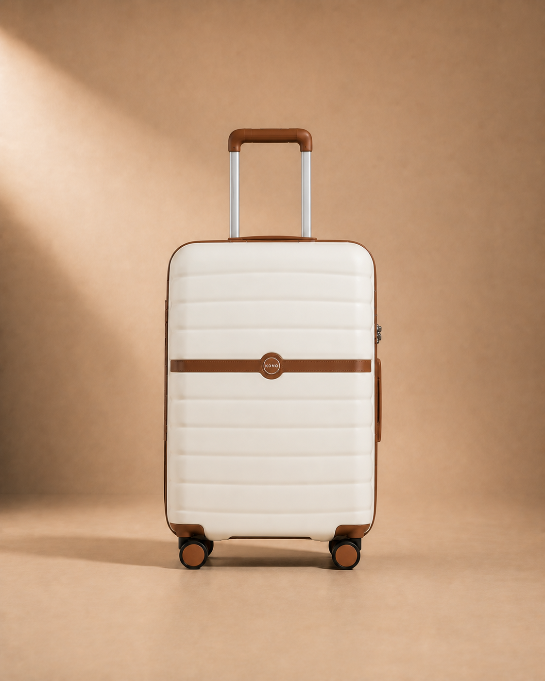 Crail Carry-On 3 Piece Hard Shell Suitcase Set with Travel Bag — view 2