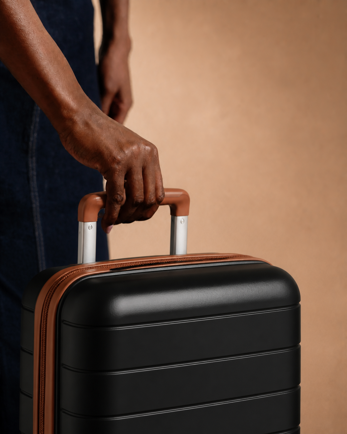 Bibury 2 Piece Hard Shell Suitcase Set with Travel Bag — view 7