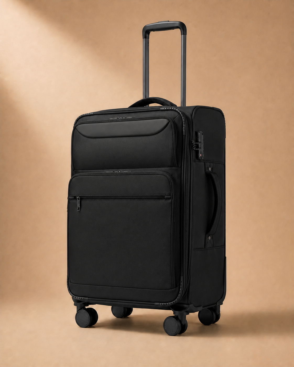 Dornoch Soft Shell Suitcase in Black