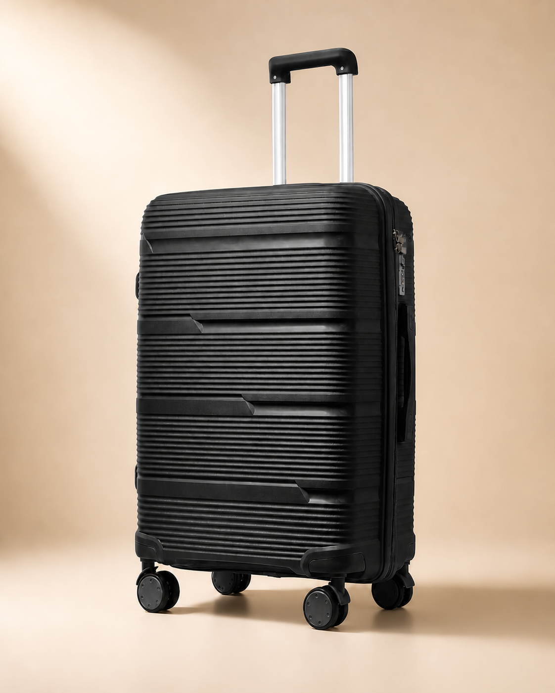 Blakeney Trolley Cabin Suitcase - 20/24/28 Inch in Black