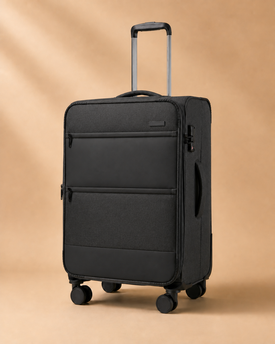 Pittenweem Expandable Suitcase in Black