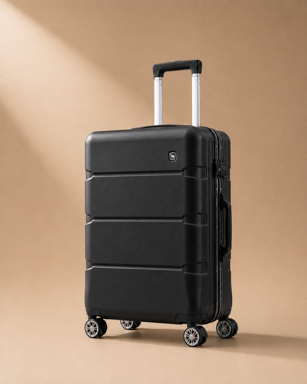 Cley Trolley Hard Shell Cabin Suitcase - 20 Inch in Black